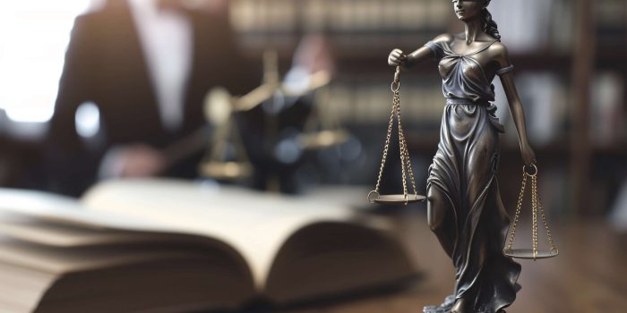 front-view-blurry-lawyer-working